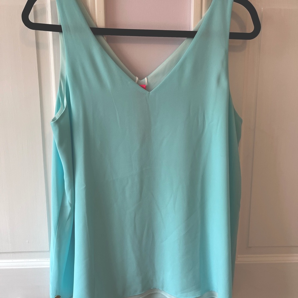 Lilly Pulitzer Florin Reversible Tank Size M